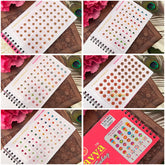 Vriksham Navya Suhag Spiral Bindi Book(D NO:30P5 LCT Stone Fancy)-BB335